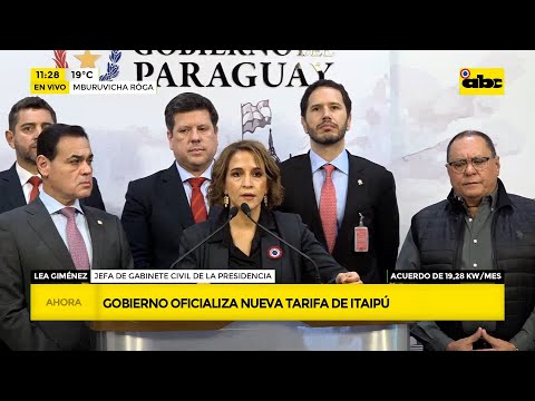 Tarifa de Itaipú: prometen transparencia y revisión de Anexo C antes de fin de año