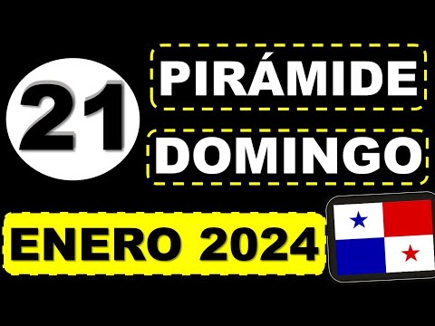 Pirámide de la Suerte Lotería de Panamá Para el Domingo 21 de Enero 2024 Decenas de Suerte Para Hoy