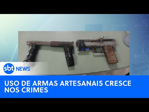 Policia do Ceará regristra aumento de apreensões de armas artesanais  | #SBTNewsnaTV (09/04/24)