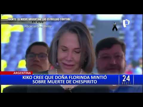 Carlos Villarán sospecha que Florinda Meza mintió sobre la muerte de Chespirito