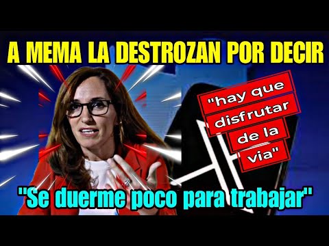 MÓNICA GARCÍA LE CAE LA DEL PULPO POR CRITICAR QUE  SE DUERME POCO PARA IR A TRABAJAR