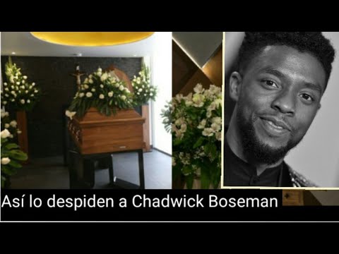 Así despiden a Chadwick Boseman en su emotivo funeral en Los Ángeles, California