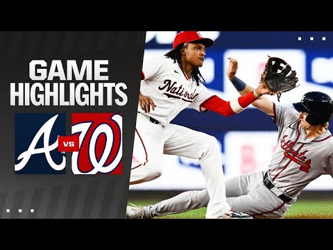 Braves vs. Nationals Game Highlights (9/10/24) | MLB Highlights