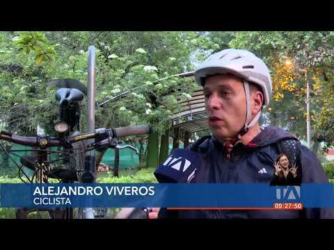 El Municipio de Quito implementó 3 puntos de mantenimiento gratuitito para bicicletas