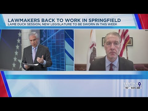 Lawmakers Back to Work in Springfield