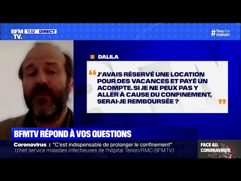 J'avais réservé une location pour les vacances, serai-je remboursé  BFMTV répond à vos questions