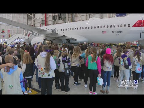 American Airlines inspires young girls to explore aviation careers