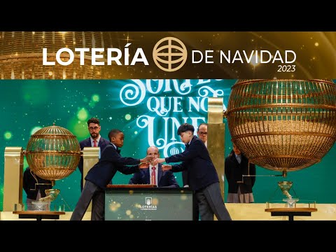 LOTERÍA DIRECTO Sigue el Sorteo de Lotería de Navidad 2023: El Gordo, premios y pedreas