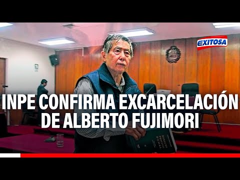 Alberto Fujimori saldrá libre: INPE confirma que procederá con la excarcelación del expresidente