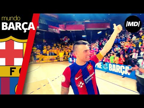 BARÇA FUTSAL | Sergio Lozano celebró así su retorno más especial: ¡su gol valió una victoria!