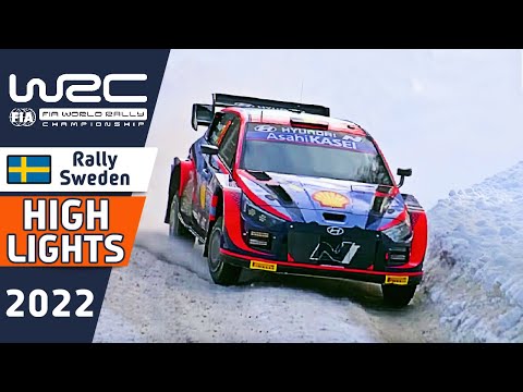 Rally Car🚙 WRC Rally Highlights : Rally Sweden 2022 - Day 1 Afternoon