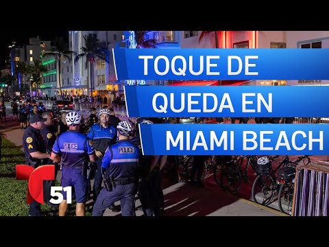 Toque de queda en Miami Beach: tres clubes nocturnos demandan a la ciudad