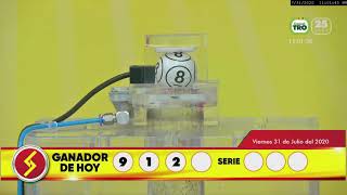 Transmisión Sorteo No. 4768 Lotería Santander