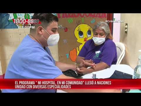 Familias de Naciones Unidas, Managua, reciben atención especializada – Nicaragua