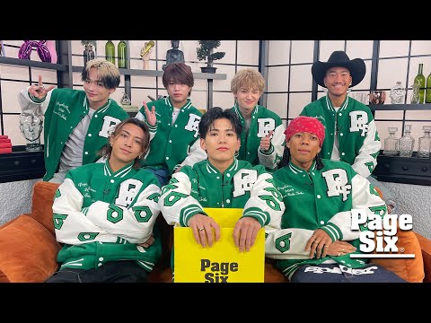 J-pop boy group PSYCHIC FEVER answers burning questions in Confession Cube