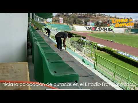 INICIA LA COLOCACIÓN DE BUTACAS EN EL ESTADIO FRANCISCO ZARCO