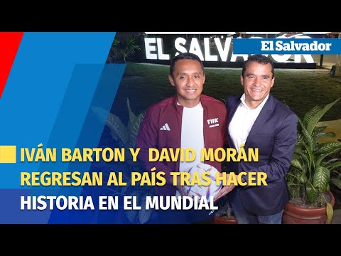 Iván Barton y y David Morán regresan al país tras hacer historia en el mundial