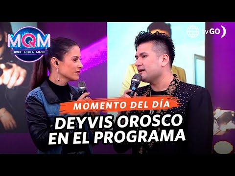 Mande Quien Mande: Deyvis Orosco visitó el programa (HOY)