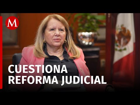 Ministra Loretta Ortiz advierte sobre peligros de la elección de jueces por voto