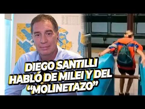 Diego Santilli habló del Molinetazo que planean contra el Gobierno de Milei: No estoy de acuerdo