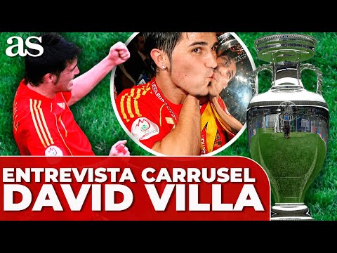 DAVID VILLA, ENTREVISTA completa hoy previa a la FINAL EUROCOPA ESPAÑA - INGLATERRA