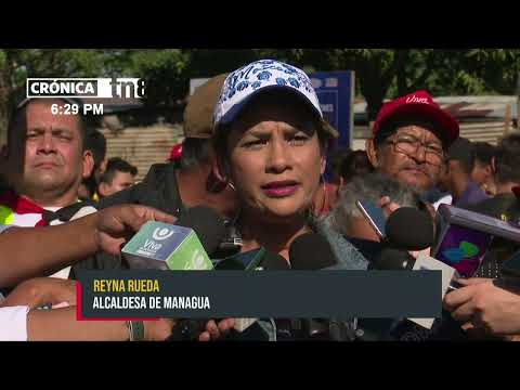 Alcaldía de Managua inauguró puente vehicular en dos barrios de la capital - Nicaragua