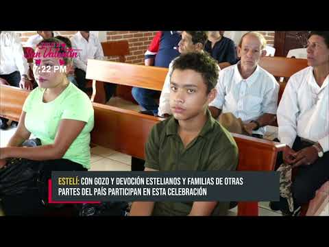 Familias de La Trinidad y de otros puntos celebraron a Jesús de la Caridad - Nicaragua