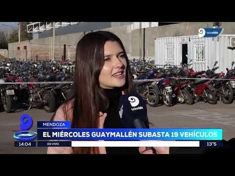 La Municipalidad de Guaymallén realiza un remate de 19 vehículos