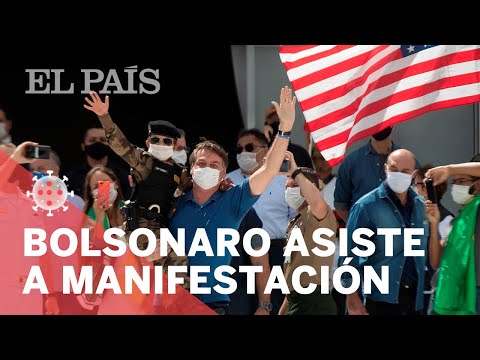 #CORONAVIRUS | Bolsonaro desafía el confinamiento de nuevo