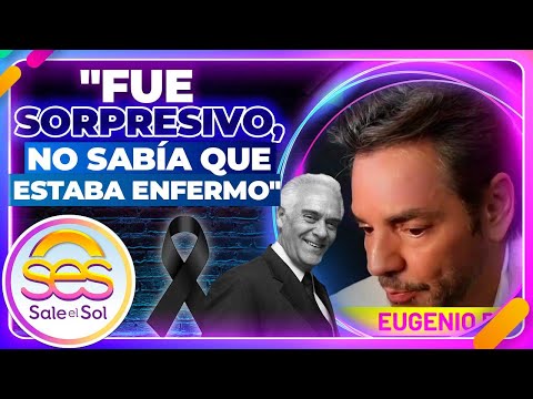 Eugenio Derbez LAMENTA profundamente la muerte de Juan Verduzco, Don Camerino en Familia P. Luche