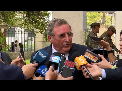 Declaraciones del nuevo ministro de Defensa Nacional, Armando Castaingdebat