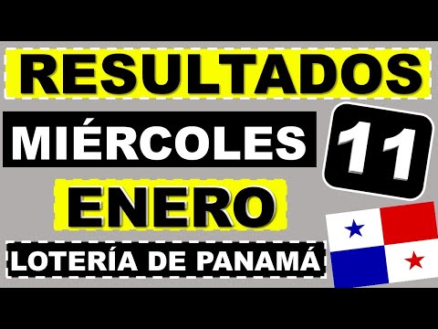 Resultados Sorteo Loteria Miércoles 11 Enero 2023 Nacional Panama Miercolito Que Jugo Hoy