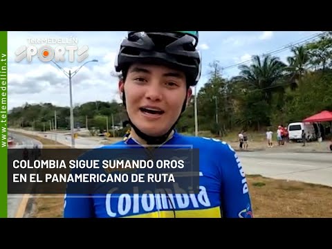 Colombia sigue sumando oros en el Panamericano de Ruta - Telemedellín