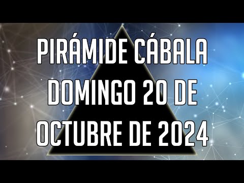 ? Pirámide Cábala para el Domingo 20 de Octubre de 2024 - Lotería de Panamá