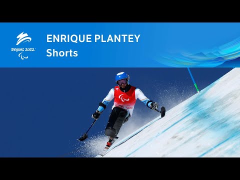 Athletics 🎽 Third Winter Paralympics for Enrique Plantey #Shorts #Beijing2022 #WinterParalympics