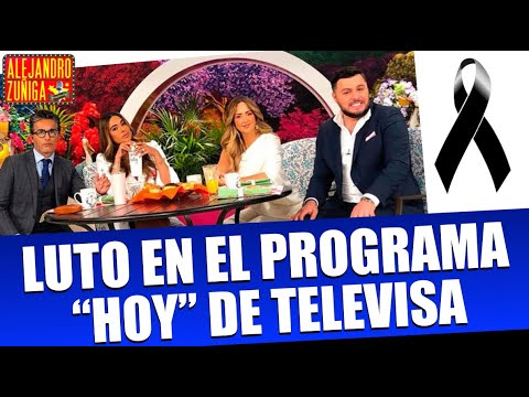 PROGRAMA HOY - LUTO- TRISTEZA- UN ADIOS INESPERADO