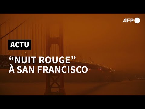 San Francisco: atmosphère surréaliste à cause d'incendies historiques | AFP