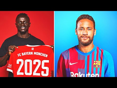 Football ⚽ OFFICIAL: MANE IS A BAYERN PLAYER, Neymar will leave PSG and return to Barcelona?! Football News