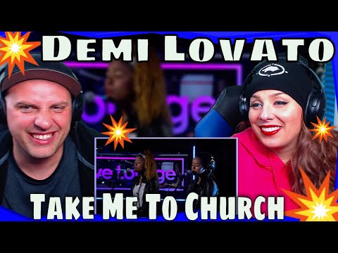 #reaction To Demi Lovato - Take Me To Church (Hozier cover in the Live Lounge)
