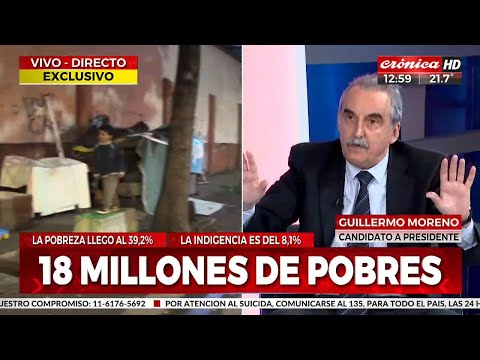 Guillermo Moreno: Soy el único candidato peronista