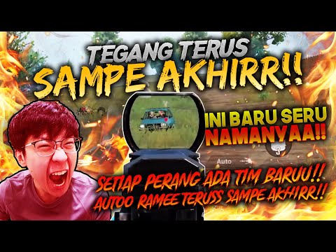TEGANG TERUS SAMPE AKHIR!! INI BARU NAMANYA SERUU! SETIAP PERANG LEBIH DARI 2 SQUAD! | PUBG MOBILE