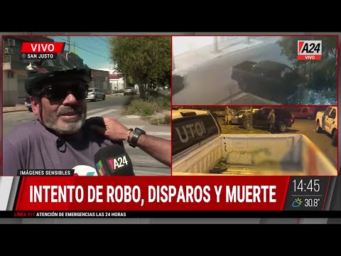 San Justo: Roberto Mc Donald se resistió al robo y lo acribillaron