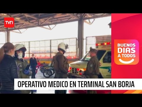 Realizan operativo médico en terminal San Borja por paciente con coronavirus | Buenos días a todos