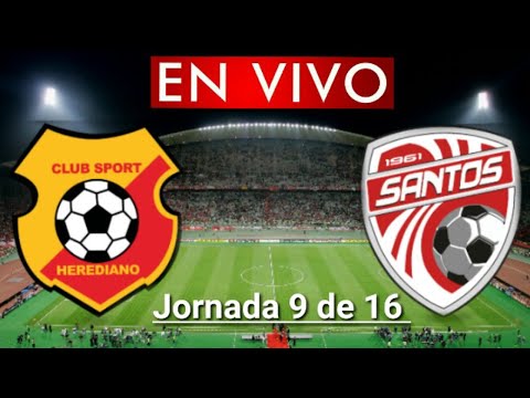 Donde ver Herediano vs. Santos en vivo, por la Jornada 9 de 16, Liga Costa Rica