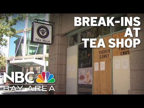 San Jose business owner dealing with multiple break-ins at his tea shop