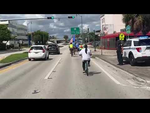 Caravana por Nicaragua desde Miami Demostrando que el Pueblo No Descansara Hasta Ver Muerto a Ortega