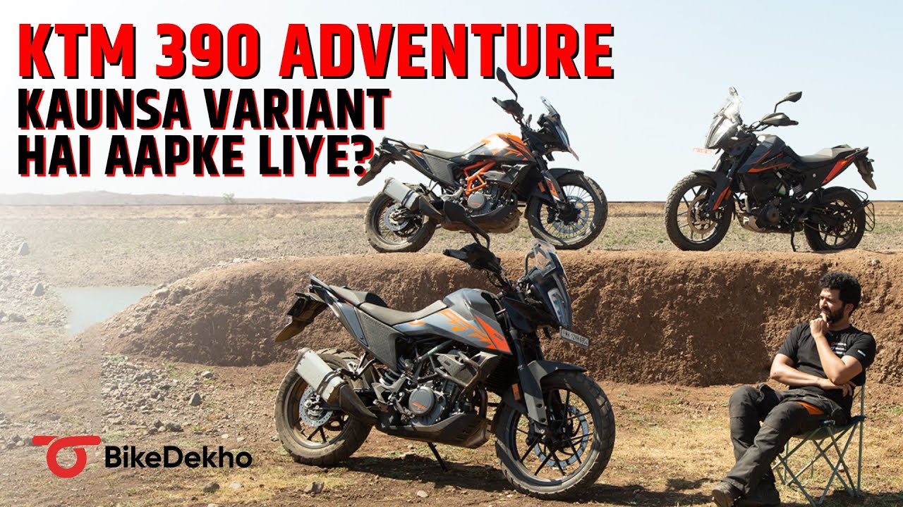 KTM 390 Adventure Variants | STD, X, V, SW – Performance, Specs, Features Compared