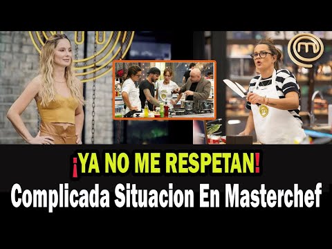 HACE UNAS HORAS! NO TE VOY A COLABORAR MAS CLAUDIA BAHAMON DESTAPO LA VERDAD en MASTERCHEF HOY!