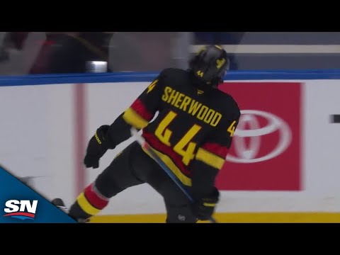 Canucks Kiefer Sherwood Pulls Off Nasty Toe-Drag Move And Pots Beauty Goal