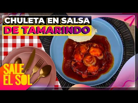 Receta de chuleta en salsa de tamarindo con la chef Ingrid Ramos y Juan Soler